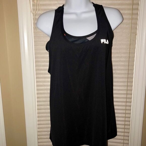 Fila Workout Tank Top With Sport Bra - Picture 2 of 4